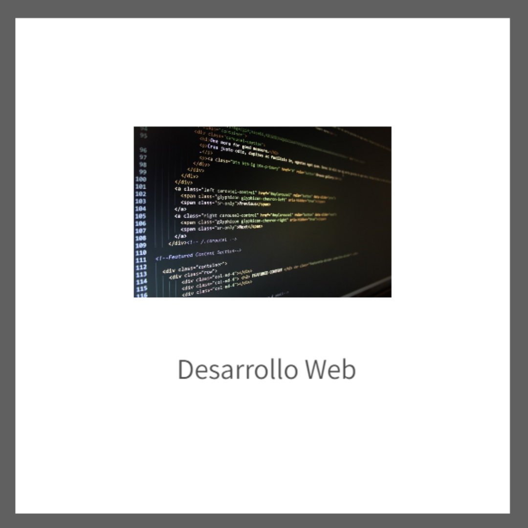 Desarrollo web